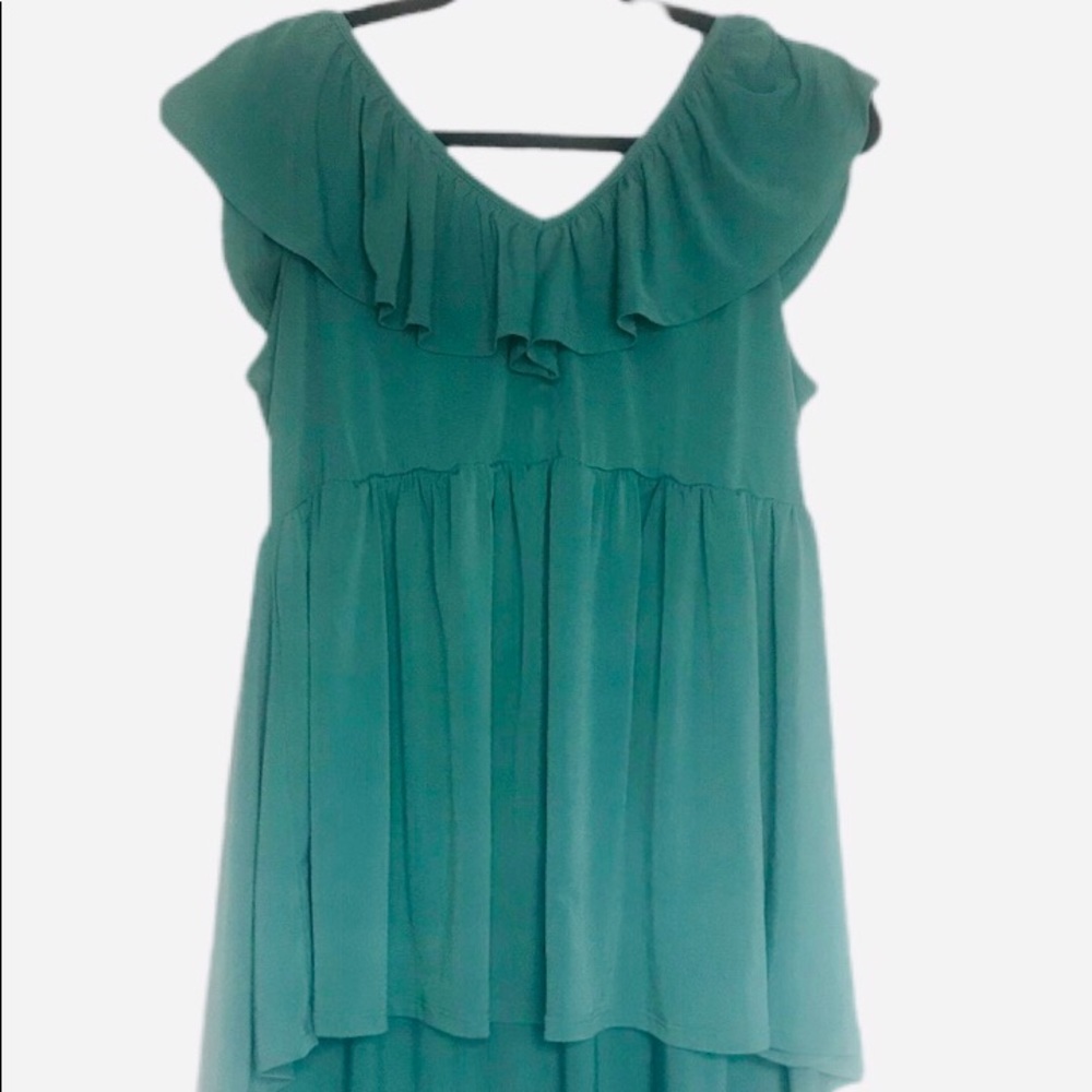 Torrid teal blouse